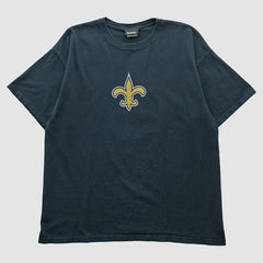 New Orleans Saints Reebok 2000s T-shirt Navy Vintage