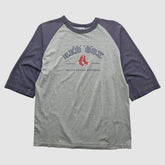 Boston Red Sox Lee Apparel 2000s T-shirt - Heather Gray - M by Fanatics Real Vintage T-shirts