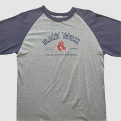 Boston Red Sox Lee Apparel 2000s T-shirt - Heather Gray - M by Fanatics Real Vintage T-shirts