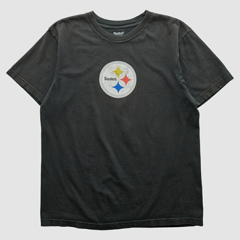 Pittsburgh Steelers Reebok 2000s T-shirt Black Vintage