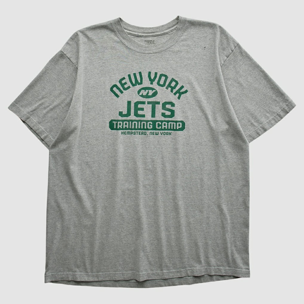 New York Jets Reebok 2000s T-shirt Heather Gray Vintage