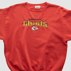 Kansas City Chiefs Logo Athletic 90s Sweatshirt Red Vintage