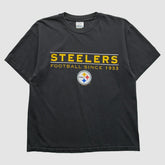 Pittsburgh Steelers Champion 1996 T-shirt Black Vintage