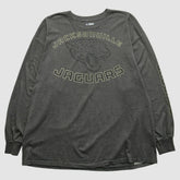 Jacksonville Jaguars NFL 2000s Long Sleeve T-shirt Dark Heather Gray Vintage