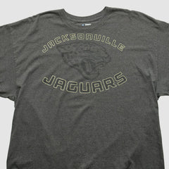 Jacksonville Jaguars NFL 2000s Long Sleeve T-shirt Dark Heather Gray Vintage