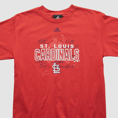 St. Louis Cardinals Adidas 2010s T-shirt - Red - XS by Fanatics Real Vintage T-shirts