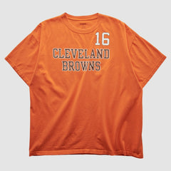 Cleveland Browns Reebok 2000s T-shirt Orange Vintage
