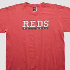 Cincinnati Reds Nike 2000s T-shirt - Red - XL by Fanatics Real Vintage T-shirts
