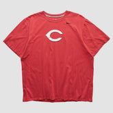 Cincinnati Reds Nike 2010s T-shirt - Red - XL by Fanatics Real Vintage T-shirts