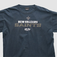 New Orleans Saints Reebok 2010 Long Sleeve T-shirt Navy Vintage