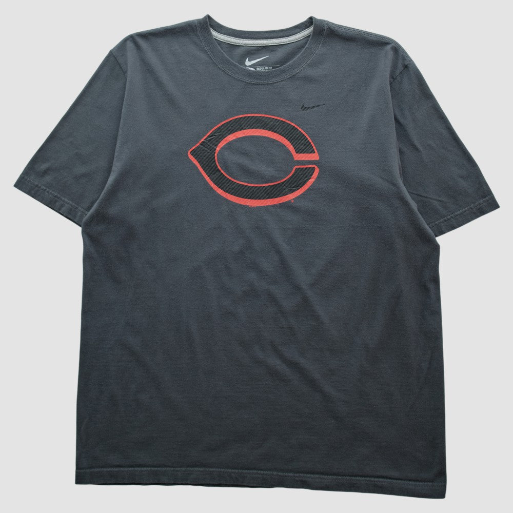 Cincinnati Reds Nike 2010s T-shirt - Charcoal - M by Fanatics Real Vintage T-shirts