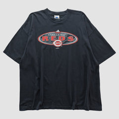 Cincinnati Reds Adidas 2000s T-shirt - Black - 3XL by Fanatics Real Vintage T-shirts