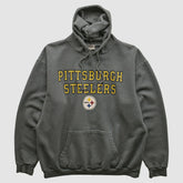 Pittsburgh Steelers NFL 2000s Hooded Sweatshirt Black Vintage