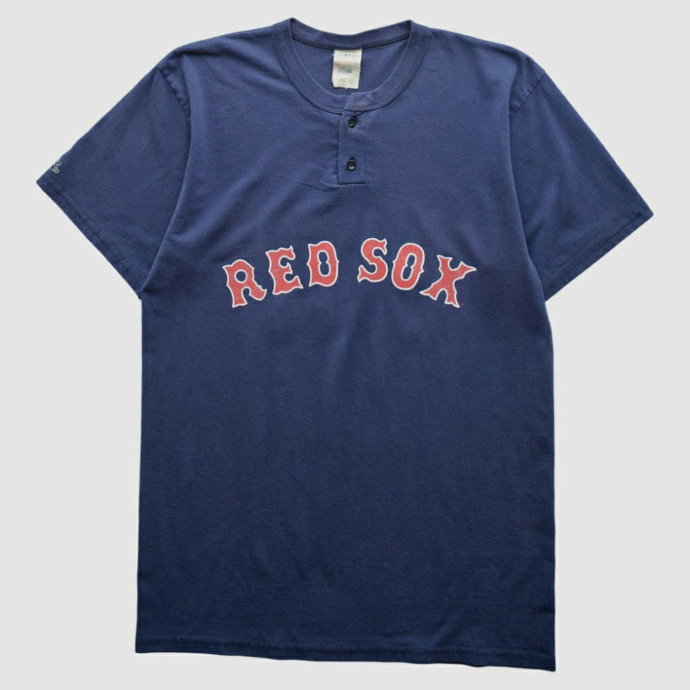 Boston Red Sox Majestic 90s T-shirt - Navy - M by Fanatics Real Vintage T-shirts