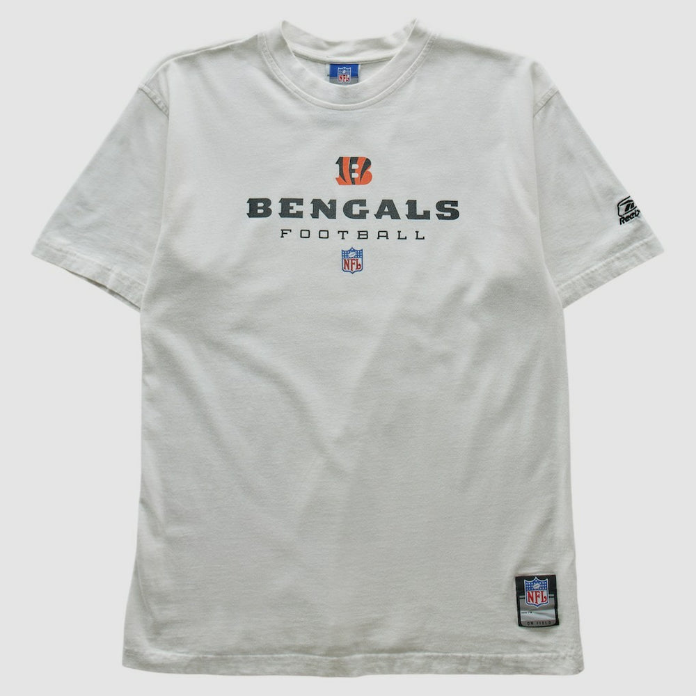 Cincinnati Bengals Reebok 2000s T-shirt White Vintage