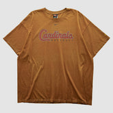 St. Louis Cardinals Nike 2000s T-shirt - Brown - 2XL by Fanatics Real Vintage T-shirts