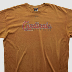 St. Louis Cardinals Nike 2000s T-shirt - Brown - 2XL by Fanatics Real Vintage T-shirts