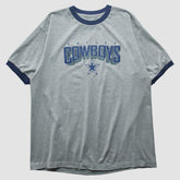 Dallas Cowboys Reebok 2000s T-shirt Heather Gray Vintage