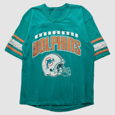 Miami Dolphins 90s T-shirt Teal Vintage