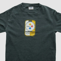 Pittsburgh Steelers Lee Apparel 2001 Long Sleeve T-shirt Charcoal Vintage