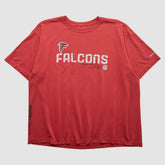 Atlanta Falcons Reebok 2000s T-shirt Red Vintage