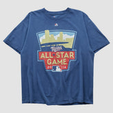 Minnesota Twins Majestic 2014 T-shirt - Blue - M by Fanatics Real Vintage T-shirts