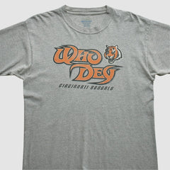 Cincinnati Bengals Reebok 2000s T-shirt Heather Gray Vintage