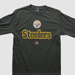 Pittsburgh Steelers NFL 2010s Long Sleeve T-shirt Black Vintage