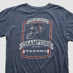 Houston Texans Reebok 2011 T-shirt Navy Vintage