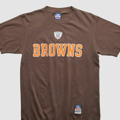 Cleveland Browns Reebok 2000s T-shirt Brown Vintage