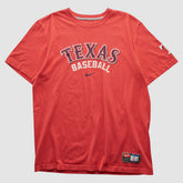 Texas Rangers Nike 2010s T-shirt - Red - M by Fanatics Real Vintage T-shirts