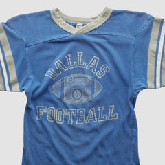 Dallas Cowboys Southern Athletic 80s T-shirt Blue Vintage