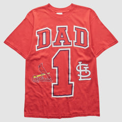St. Louis Cardinals 2000s T-shirt - Red - S by Fanatics Real Vintage T-shirts