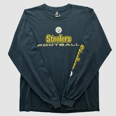 Pittsburgh Steelers Team Edition Apparel 2010s Long Sleeve T-shirt Black Vintage