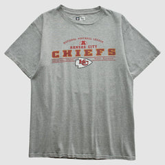 Kansas City Chiefs Team Edition Apparel 2000s T-shirt Heather Gray Vintage