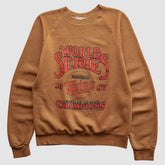 Minnesota Twins Fun Fleece 1987 Pullover Sweatshirt - Brown - XXS by Fanatics Real Vintage Pullover
