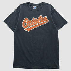 Baltimore Orioles Majestic 2000s T-shirt - Navy - M by Fanatics Real Vintage T-shirts