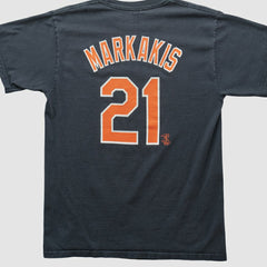Baltimore Orioles Majestic 2000s T-shirt - Navy - M by Fanatics Real Vintage T-shirts