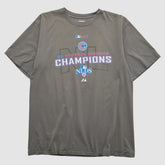 Chicago Cubs Majestic 2008 T-shirt - Charcoal - M by Fanatics Real Vintage T-shirts