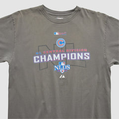 Chicago Cubs Majestic 2008 T-shirt - Charcoal - M by Fanatics Real Vintage T-shirts