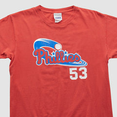 Philadelphia Phillies CSA 2000s T-shirt - Red - S by Fanatics Real Vintage T-shirts