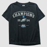 Philadelphia Eagles Alstyle 2004 T-shirt Black Vintage