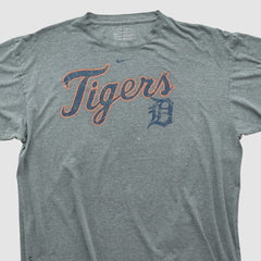 Detroit Tigers Nike 2000s T-shirt - Heather Gray - XL by Fanatics Real Vintage T-shirts