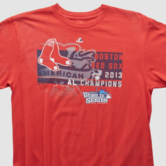 Boston Red Sox Majestic 2013 T-shirt - Red - M by Fanatics Real Vintage T-shirts