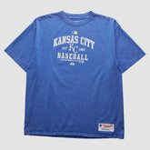 Kansas City Royals Majestic 2000s T-shirt - Blue - 2XL by Fanatics Real Vintage T-shirts