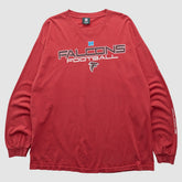 Atlanta Falcons Team Edition Apparel 2010s Long Sleeve T-shirt Red Vintage