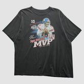 Superbowl XLII MVP Reebok 2008 T-shirt Black Vintage