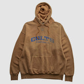 Indianapolis Colts NFL 2000s Hooded Pullover Sweatshirt Brown Vintage
