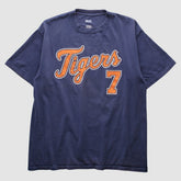 Detroit Tigers CSA 2000s T-shirt - Navy - L by Fanatics Real Vintage T-shirts