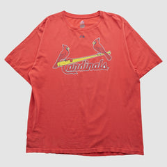 St. Louis Cardinals Majestic 2010s T-shirt - Red - XL by Fanatics Real Vintage T-shirts